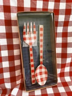 Red Gingham Serving Set -Fashion Home Store EF543F29 A148 41A8 AA9C 899BCFD7C0C7