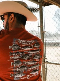 SEC Fish T-Shirt - Red -Fashion Home Store F3A119B6 06AA 4751 BE65 1581F4FF7120