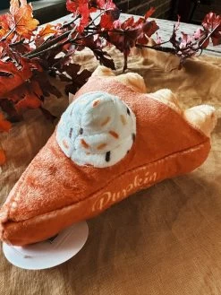 Pupkin Pie Slice Dog Toy