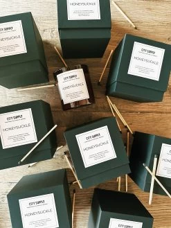 City Supply X Lost & Found Collective: Honeysuckle Candle -Fashion Home Store IMG 0230