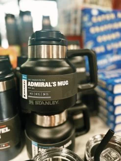 Stanley: Tough To Tip Admiral's Mug - Matte Black