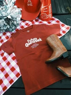 Future Quarterback Arkansas Tee