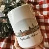 Fayetteville, AR Skyline Mug