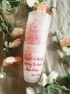 Dolly Parton Quote Reusable Cups -Fashion Home Store IMG 0314 11b61610 cddf 402e b409 9bcb3b640a96