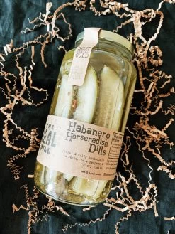 The Real Dill: Habanero Horseradish Dill Pickles -Fashion Home Store IMG 0511