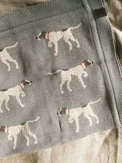 Dog Knit Blanket