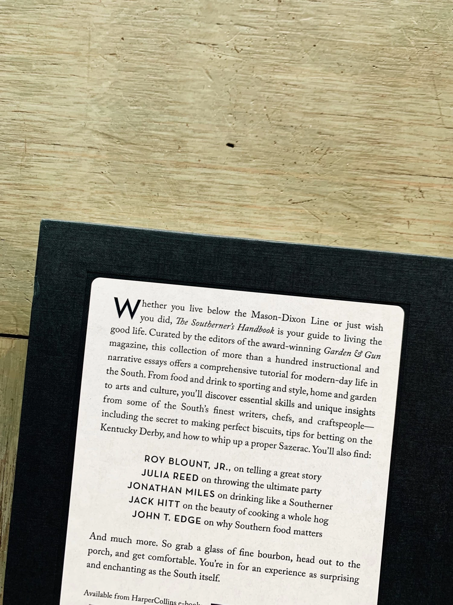 Harper Collins The Southerner's Handbook 7 Harper Collins The Southerner's Handbook - Image 7