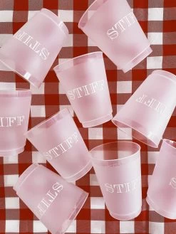 Stiff Reusable Cups (City Supply Exclusive) -Fashion Home Store IMG 1165