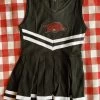 Arkansas Cheer Bodysuit Dress - Black