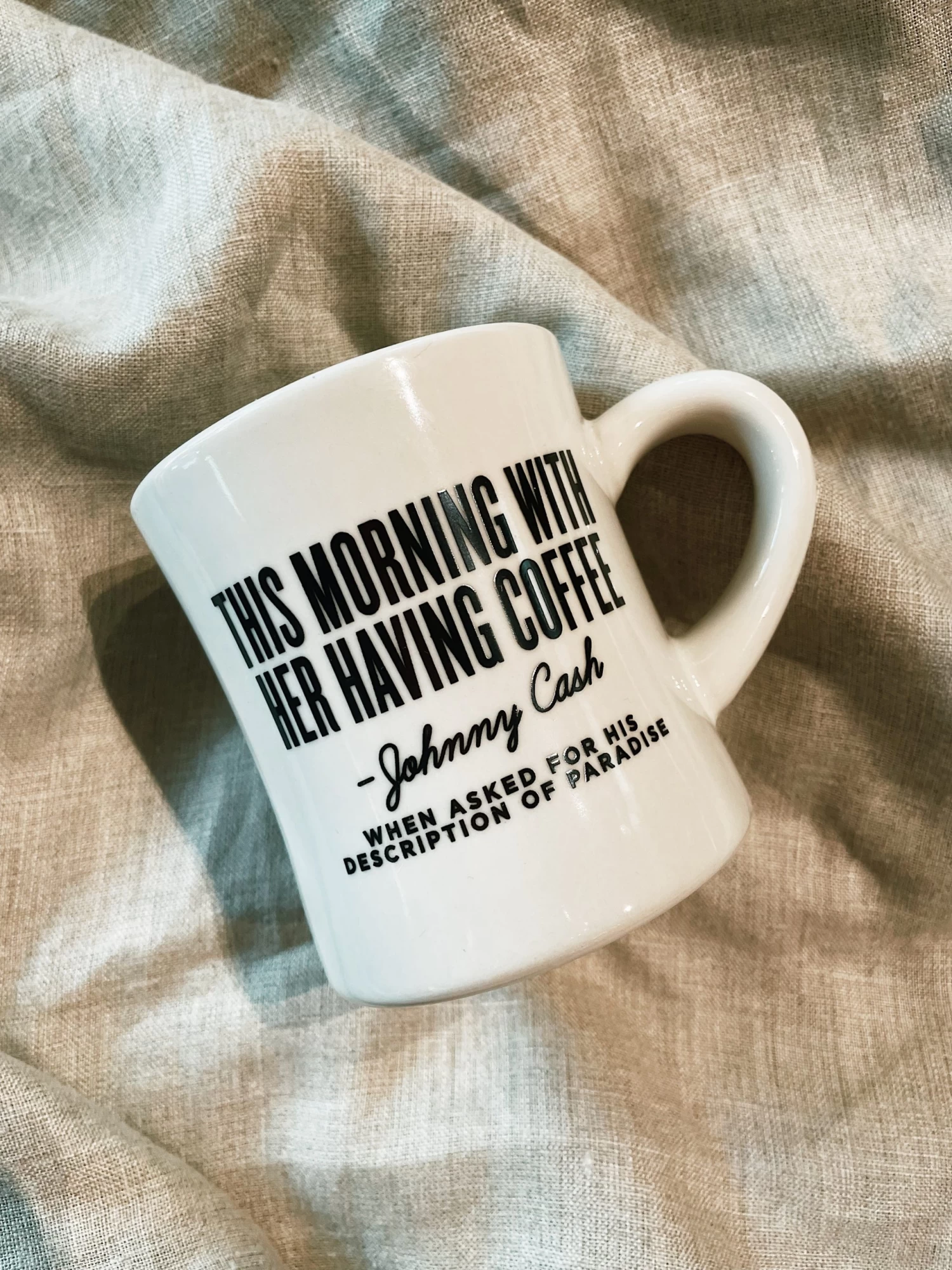 Johnny Cash Diner Mug 1 Johnny Cash Diner Mug