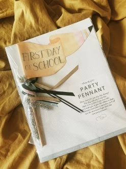 First Day Of School Party Pennant -Fashion Home Store IMG 1994 d90e5eb2 d937 493a 91ba d9b97979079b