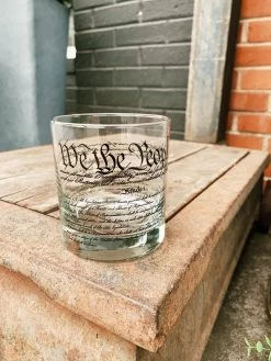 We The People Rocks Glass -Fashion Home Store IMG 2288