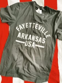 Fayetteville, Arkansas USA T-Shirt -Fashion Home Store IMG 2536