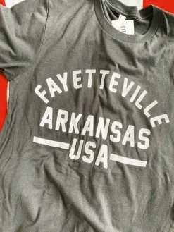 Fayetteville, Arkansas USA T-Shirt -Fashion Home Store IMG 2537