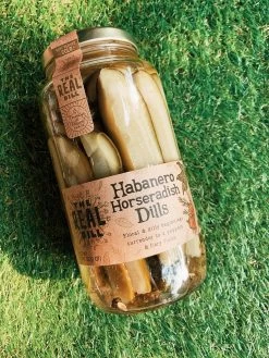 The Real Dill: Habanero Horseradish Dill Pickles -Fashion Home Store IMG 3376
