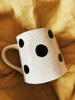 Black + White Dot Mug -Fashion Home Store IMG 3611