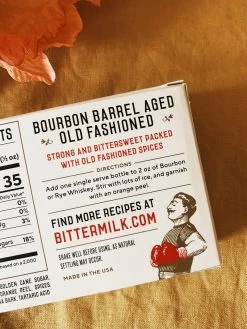 Bittermilk: Single Serve Bourbon Barrel-aged Old Fashioned 5-Pack -Fashion Home Store IMG 4346