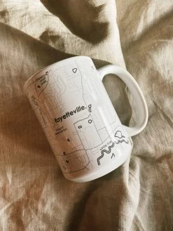 Fayetteville, AR Map Mug -Fashion Home Store IMG 4935