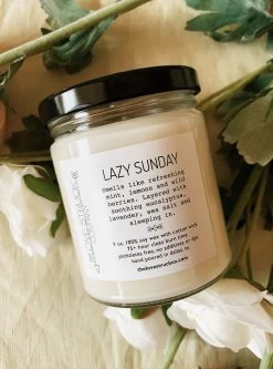 Struck Co: Lazy Sunday Candle -Fashion Home Store IMG 4990
