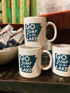 Go Jump In The Lake Arkansas Mug -Fashion Home Store IMG 7052