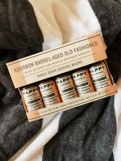 Pappy & Co: Bourbon Barrel-aged Old Fashioned Mix: Single Serve 5-pack 17 Pappy & Co: Bourbon Barrel-aged Old Fashioned Mix: Single Serve 5-pack -Fashion Home Store IMG 7259