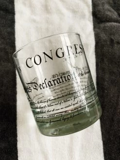 Declaration Of Independence Rocks Glass -Fashion Home Store IMG 7422