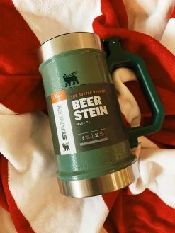 Stanley: The Bottle Opener Beer Stein - Hammertone Green -Fashion Home Store IMG 7949