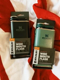 Stanley: Classic Wide Mouth Flask - Hammertone Green -Fashion Home Store IMG 7951 5c53325e 69dd 4c87 90ff 872baea979d3