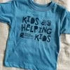 Kid's Helping Kids Tee - Blue