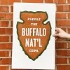 Old Try: Paddle Buffalo Print - 13x20