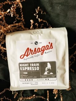 Arsaga's Coffee Roasters: Night Train Espresso -Fashion Home Store IMG 9817