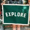 Oxford Pennant: Explore Camp Flag