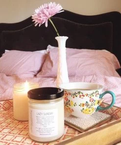 Struck Co: Lazy Sunday Candle -Fashion Home Store Lazy Sunday