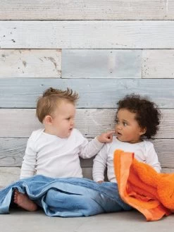 Fashion Home Store -Fashion Home Store Luxe Baby Blanket Cornflower 3