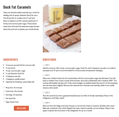 Fatworks: Cage Free Duck Fat -Fashion Home Store ScreenShot2022 01 21at12.13.41PM