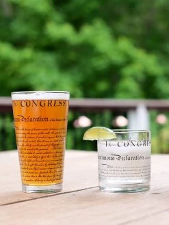 Declaration Of Independence Rocks Glass -Fashion Home Store WethePeople3