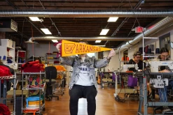 Oxford Pennant: Arkansas Pennant (Yellow) -Fashion Home Store arkansas3