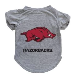 Arkansas Razorbacks Pet T-Shirt -Fashion Home Store b08ad2977ad0e4f4131cceb3f5a070beebd1fc4a7bafca78eacee2e18df68df3