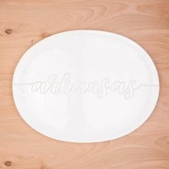 Arkansas Embossed Platter -Fashion Home Store b38337d80d7d30f3553d70652a88872ced0a82778bda251d48606a9f0b2455d1