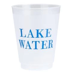 Lake Water Reusable Cups -Fashion Home Store c00fbf0b4b6d818c59a4db35d3c3548dbeb9bb74c427c29627ebfc4fa5c5430a