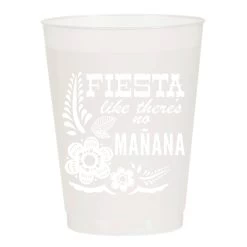 Fiesta Like There's No Mañana Reusable Cups -Fashion Home Store c43442ba8b629f013bc72d8a6f2ab3b5892f031f84001b8c388974de409000ed