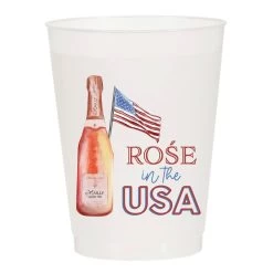Rose In The USA Reusable Cups -Fashion Home Store ced8dcaf475c9efd410973189bc999d7664641dff76f69997c5927cf6992ae81