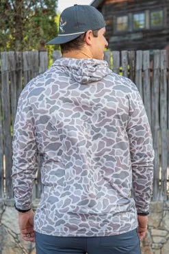 Burlebo: Perfomance Hoodie - Classic Deer Camo -Fashion Home Store classicdeercamo1