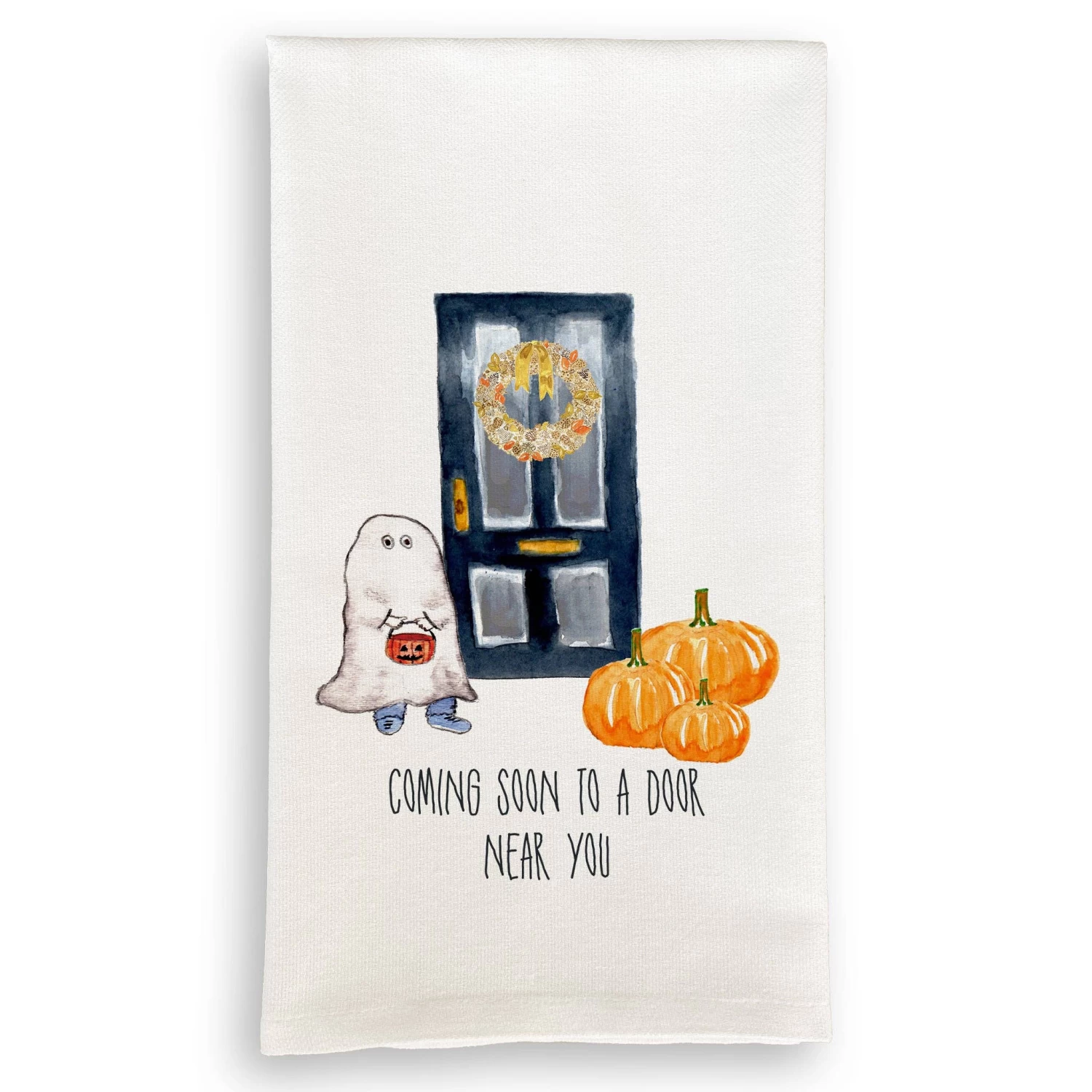 Coming Soon To A Door Near You Tea Towel 3 Coming Soon To A Door Near You Tea Towel - Image 3