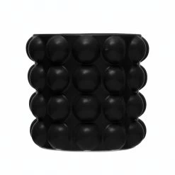 Black Planter W/ Raised Dots (PICK UP ONLY)