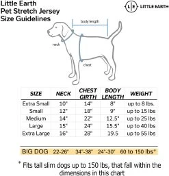 Arkansas Razorbacks Pet Stretch Jersey -Fashion Home Store dogjerseysizeguide