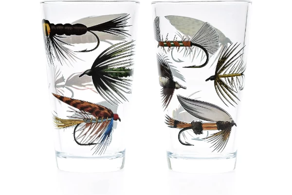 Fly Fishing Lures Beer Pint 3 Fly Fishing Lures Beer Pint - Image 3