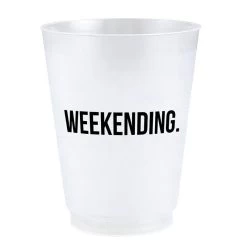 Weekending Reusable Cups -Fashion Home Store fa897d681c9fa2ea0f49e0af09f8656e6d9e078a16457d8249a2b417ef4fa868