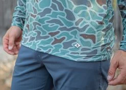 Burlebo: Perfomance Hoodie - Retro Duck Camo -Fashion Home Store hoodieduck2