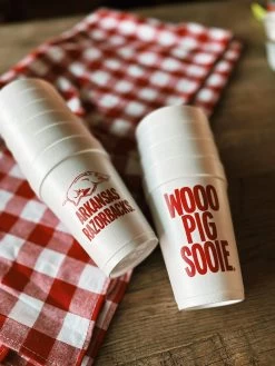 Arkansas Razorbacks/Wooo Pig Sooie Foam Cups -Fashion Home Store image 128dbe10 3d9c 4de9 9fb7 0107bf8f6414